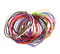 ERINGOGO 20pcs Soft Adjustable Puppy Kitten Id Collars Colorful Identification Neck Bands for Newborn Litter Hygienic Whelping Collars with Flexible Fit for Pets