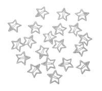 ERINGOGO 20pcs Star Snap Hair Clips for Cute Lightweight Hair Accessories for Styling Bangs Skin Friendly Durable Hairpins for Women and Everyday Use