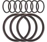 ERINGOGO 20pcs Trumpet Ring Trumpet Cornet Tuning Slide Rubber O Ring Bumper Stopper Cornet Trumpet Instrument Muffler Rings for Bach Conn Trumpet Accessory