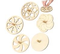 ERINGOGO 20pcs Unfinished Tops for DIY Craft Spinning Gyroscopes for Classroom Activities Birthday Parties and Creative Arts Crafts Projects Random Color