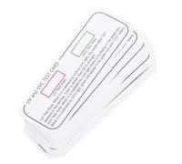 ERINGOGO 20pcs UV Test Cards for Uva Uvc Light Detection 2.5x7cm UV Indicator Testing Papers Suitable for Industrial and Scientific