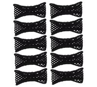 ERINGOGO 20pcs Wide Elastic Hair Scrunchies Stretchy Ponytail Holders for Women Thick Soft Hair Bands for Comfortable Stylish Hairstyles Tail Holders for Daily Use