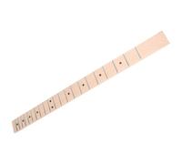 ERINGOGO 21-Fret Electric Guitar Neck Canadian Maple Fingerboard Replacement for Headless and Electric Guitars Includes Dot Inlays and Fret Markers