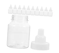 ERINGOGO 24pcs Bottle-shaped Candy Boxes with White Detachable Lids for Shower Favors, Newborn Party Supplies, Disposable Mini Milk Bottles for Birthday and Baptism