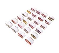ERINGOGO 24pcs Colored Mouth Coils Props Stage Vomit Paper Gimmick for Parties Performances Easy to Use Trick for Birthday Christmas Celebrations Fun for All Ages
