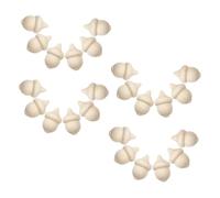 ERINGOGO 24pcs DIY Wooden Acorns Unfinished Natural Wood Painting Craft Kit for Creative Family Projects Educational Play Rustic Autumn Thanksgiving and Christmas Home Decor