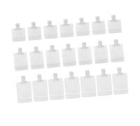 ERINGOGO 24pcs Leakproof Plastic Travel Bag for Lotion Shampoo Containers for Toiletry Bags Convenient Refillable Cosmetic Storage