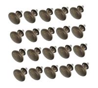 ERINGOGO 24pcs Vintage Chinese Style Cabinet Handles Antique Bronze Zinc Alloy Drawer Pulls with Single Installation for Kitchen Cupboard Wardrobe Furniture Elegant Oriental Design Easy to