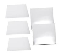 ERINGOGO 25pcs Acrylic Mirror Tiles Self-Adhesive Square Wall Stickers for Home Gym Bathroom Decor Shatter-Resistant Lightweight DIY Acrylic Mirrors for Walls