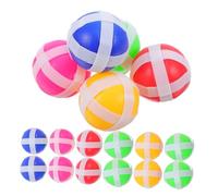 ERINGOGO 25pcs Sticky Balls Darts for Educational Indoor Sports Games Safe Plastic Intelligence for Hand Eye Coordination and Fun Throwing Play Mixed Colors