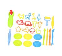 ERINGOGO 26Pcs Clay Modeling Tools Colorful DIY Clay Molds for Boys and Educational Kit for Early Learning Easy to Use and Clean Portable for School and Home