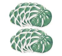 ERINGOGO 2bags Palm Leaf Decorative Paper Napkins Chic Dinner Party Supplies Thick Absorbent Wedding Napkins Elegant Design for Special Occasions for Events and Gatherings