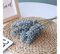 ERINGOGO 2Pack Dried Bouquet - 23.6in Long Dried Bunny Tail Grass, Natural Dried Lagurus Ovatus Fluffy Stem Bouquet for Wedding Decor Flowers Arrangements - Dark Blue
