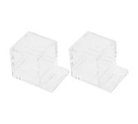 ERINGOGO 2pcs Acrylic Ant Feeding Dish and Reptile Water Bowl Large Capacity, Easy to Use Small Pet Drinking Dispenser Suitable for Terrariums and Ant Habitats