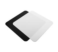 ERINGOGO 2pcs Acrylic Reflective Photography Board Set Display Boards for Product Photography White Black Easy Storage Unique Reflection Effects Hassle Cleaning