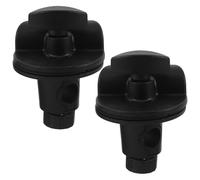 ERINGOGO 2pcs Adjustable Rotatable Microphone Clip Holder Clamp Adapter for Mic Stands Wear-resistant Mic Holder Clips for Studio Concert Streaming and Stage Use