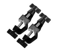ERINGOGO 2pcs Adjustable Zinc Alloy Cross Clamp with Grip Right Angle Support Boss Head Laboratory Stand Clamp Holder for Secure Mounting