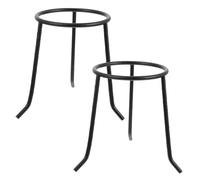 ERINGOGO 2pcs Alcohol Lamp Tripod Stand Stable Chemistry Experiment Burner Racks Laboratory Support for Teaching and Professional Use