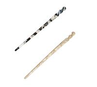 ERINGOGO 2PCS All Match Simple Hair Stick for Daily Updo Retro Female Hairpin Ancient Style Hanfu Headdress Elegant Bun Accessories for Women Random Color