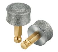 ERINGOGO 2pcs Alloy Sand Grinding Heads for Dog Electric Nail Grooming Tool Replacement Bits for Pet Toenail Care Paw Grinder Accessories