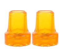 ERINGOGO 2Pcs Anti-Slip Crutch Tips Replacement Cane Foot Covers for Winter Trekking Poles and Walking Sticks Lightweight Rubber Ferrules for Crutches Accessories