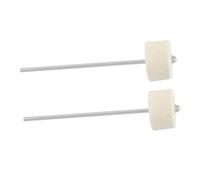 ERINGOGO 2pcs Bass Drum Pedals Felt Beaters for Electronic Drum Kits for Enhanced Performance and Longevity
