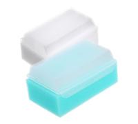 ERINGOGO 2pcs Bath Brush for Newborns Soft Sensory Brushing Tools for Massage and Occupational Therapy Ergonomic Grip Multifunctional for Bathing and Touch Massage