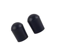 ERINGOGO 2pcs Black Cello Endpin Tip Protectors Non Slip Tail Pin Caps Soft Durable Covers for Cello Stringed Instrument Parts