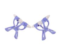 ERINGOGO 2pcs Blue Nose Shaper Clip Nasal Clipper Nose Bridge Corrector Beauty Tool for Girls Lifting and Shaping at Home