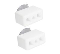 ERINGOGO 2pcs Boy Girl Fence Connector White Suction Cup Playpen Mounting Parts for Playpen Accessories Non-Slip Crib