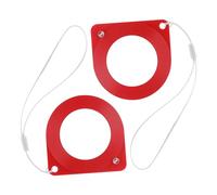 ERINGOGO 2pcs Car Key Ecu Test Coil for Quick Vehicle Operation Test and Convenient Ecu Access with Abs Material and LED Indicator Red Automotive Diagnostic Tool