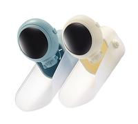ERINGOGO 2pcs Cartoon Astronaut Faucet Extender for Toddlers Boys and Girls Sink Extender Soft Water Easy Installation Promote Independence