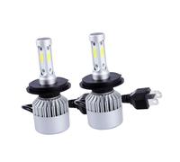 ERINGOGO 2pcs Cob LED Headlight Bulbs with Wire Adjustable High Low Beam Car Headlamp Replacement Energy Saving Illumination -hour Lifespan for Safe Driving