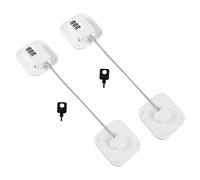 ERINGOGO 2pcs Combination Refrigerator Lock Multi-Functional Security Lock for Fridge Doors Cabinets and Easy Reset and Stylish Design for Enhanced Safety