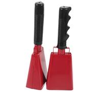 ERINGOGO 2pcs Cowbell Handle Loud Noisemakers for Sports Events Football Games and Parties Durable Handheld Cheer Bells for Creating Festive Atmosphere