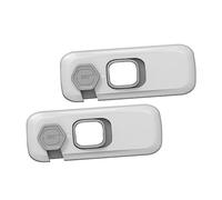 ERINGOGO 2pcs Cupboard Self-Adhesive Security Locks for Cabinets and Refrigerators Boy Girl Easy Installation for Homes Boy Girl