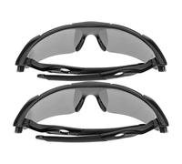 ERINGOGO 2PCS Cycling Sunglasses for Men Windproof Outdoor Sport Eyewear for Running Fishing Golf Motorcycle Durable Material Gender Neutral Design Fit