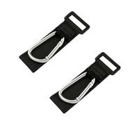 ERINGOGO 2pcs D-Shaped Hook Stroller Hooks for Diaper Bags Holder for Shopping Trolley Bag Carabiner Clips