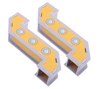 ERINGOGO 2pcs DIY Detachable Periscope Kit for Portable Optical Science Experiment Reusable Components for Light Reflection Learning Educational Physics Assembly for Group Activities