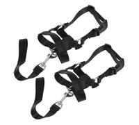 ERINGOGO 2pcs Dog Muzzle Training Belt Muzzle for Dogs Portable Leash Prevent Biting Chewing during Training Outdoor Activities