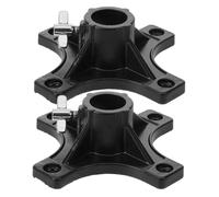 ERINGOGO 2pcs Drum Stool Bracket Non-slip Feet Holder for Cymbal Sleeves Base Material for Drum Kit Accessories