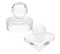 ERINGOGO 2pcs Eyeshadow Pressing Tool Loose Press Tool for Diy Use in Home Studio