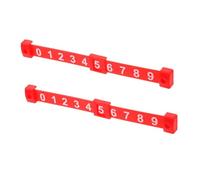 ERINGOGO 2pcs Foosball Scorekeeper Counters Indicators Multipurpose Table Football Scoring Accessories Bright Design for Casual and Professional Players