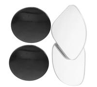 ERINGOGO 2pcs Frameless Convex Rear View Mirror Adjustable Wide Angle Stick for Cars Suvs Motorbikes Enhances Safety When Changing Lanes Parking and Reversing