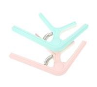 ERINGOGO 2pcs Guitar Capo Clip Versatile Tuner for Electric Acoustic Guitar Ukulele Stylish Design Easy to Use for Musicians Great for Experimenting Sounds