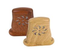 ERINGOGO 2pcs Guitar Humidifier with Natural Wood Finish Handsfree Moisturizer for Acoustic Instrument Maintenance Precise Humidity Control Prevents Cracking Enhances Sound Quality and