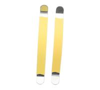 ERINGOGO 2pcs Guitar String Separator Tool Metal Guitar Parts for Repair and Maintenance Fret Smoothing Intonation Improves Sound Clarity and Playing Comfort