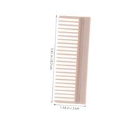 ERINGOGO 2pcs Hairdressing Plywood Straight Hair Comb Flat Hair Brush Brush for Straightening Straightener Comb Smoothing Salon Attachment Carbon Fiber
