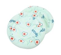 ERINGOGO 2pcs Hamster Cooling Cushion Ice Silk Pet Mat Large Green Avocado Summer Sleeping Pad for Small Animals Rabbit Guinea Pig Bedding