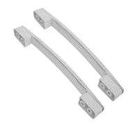 ERINGOGO 2pcs Heavy Duty Refrigerator Door Handle Parts Ergonomic Freezer Handle Replacement with Smooth Easy Clean Surface Commercial Fridge Grip for Restaurants and Supermarkets